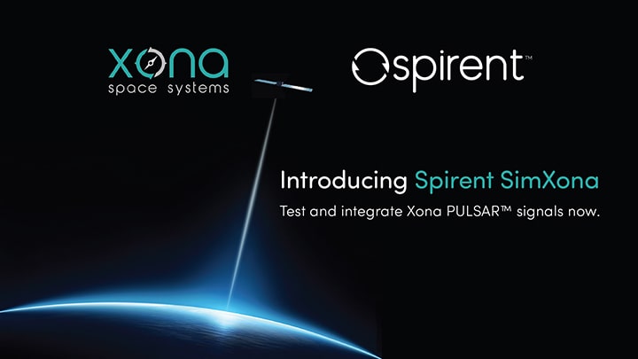 Xona Space Systems simulator from Spirent