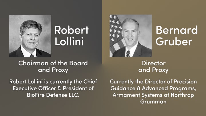 Spirent Federal Board of Directors