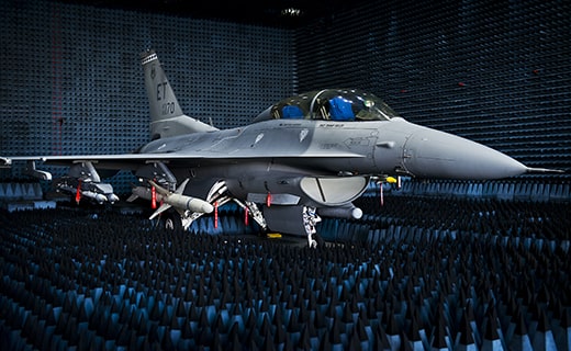 Fighter Jet Anechoic Chamber